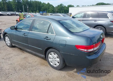2004 Honda Accord 2.4 Lx from USA, damaged, VIN 1HGCM55354A075960